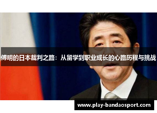 傅明的日本裁判之路：从留学到职业成长的心路历程与挑战