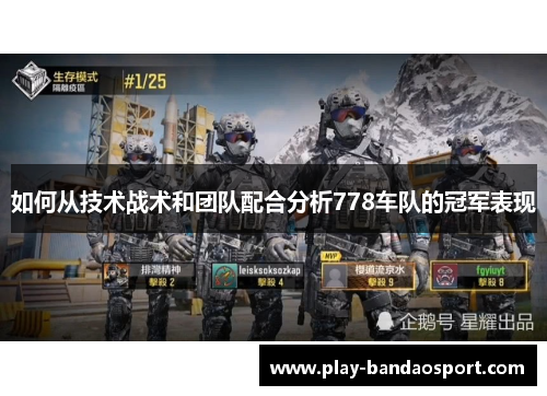 如何从技术战术和团队配合分析778车队的冠军表现