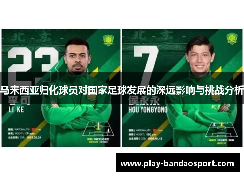 马来西亚归化球员对国家足球发展的深远影响与挑战分析 马来西亚归化球员对国家足球发展的深远影响与挑战分析